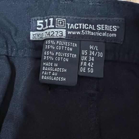 5.11 Tactical Series Style 74273 Navy Blue Men’s Pant Sz 34x30 Work Casual - Picture 13 of 13